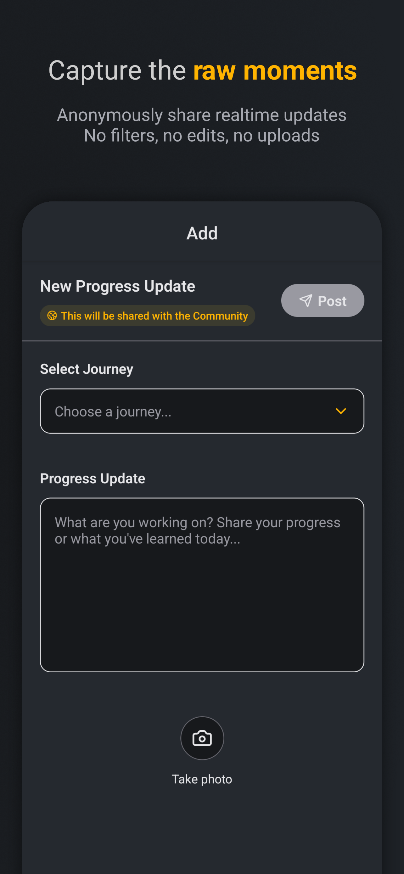 Update form screenshot